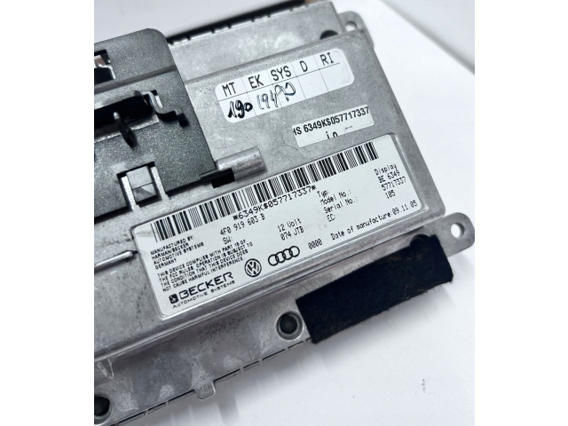 Дисплей    4F0919603B   Audi A6 S6 C6 4F