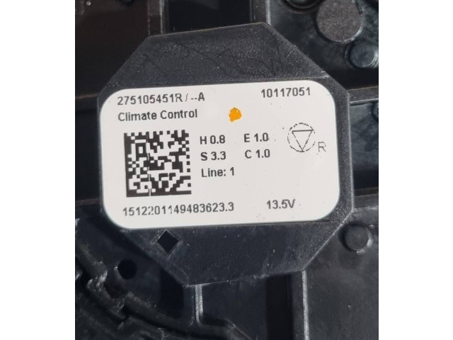 Блок управления климат-контролем Dacia Duster II