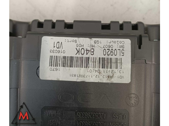 Спидометр (приборный щиток) 5L0920840K, A2C53426000 Skoda Yeti (5L)