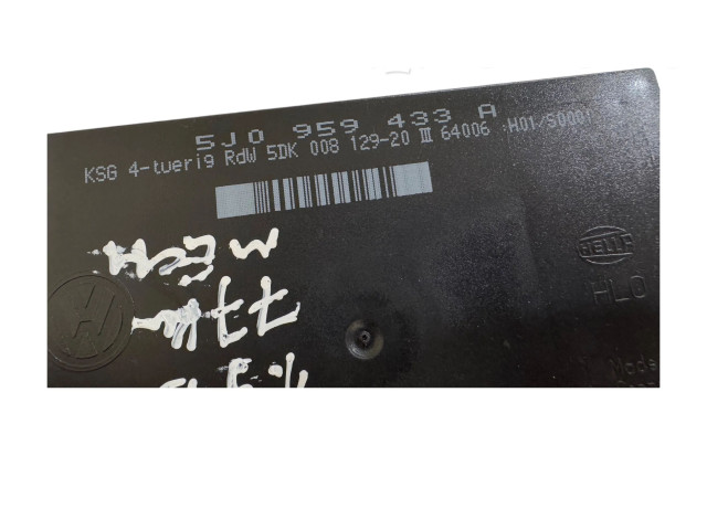 Блок комфорта 5J0959433A, 5DK00812920   Skoda Roomster (5J)   