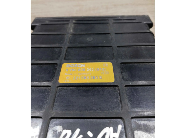 Блок управления двигателем Блок управления 321906263b, 0280800042   Volkswagen Jetta II