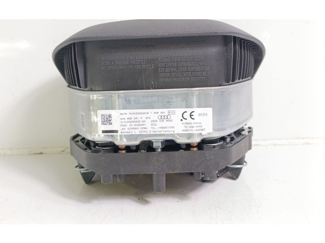 Подушка безопасности водителя 4N0880201M, 4N0971589 Audi e-tron