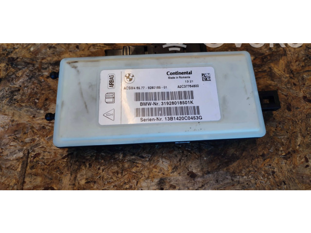 Блок подушек безопасности 9280185, 31928018501K   BMW X3 F25