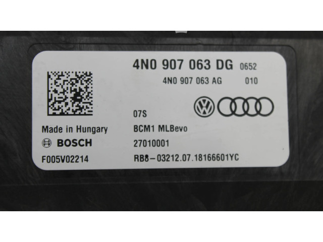Блок комфорта 4N0907063DG   Audi A6 S6 C8 4K   