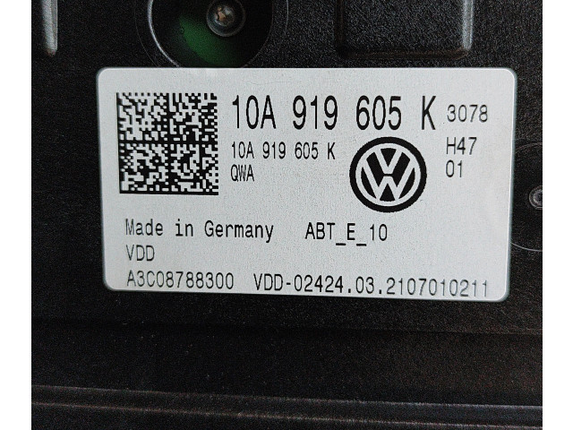 Дисплей    10A919605K, A2C08788300   Volkswagen ID.3