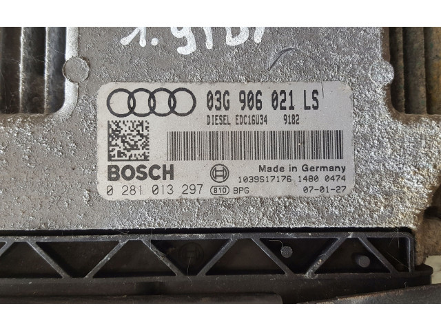 Блок управления двигателя 105KM Audi A3 S3 A3 Sportback 8P