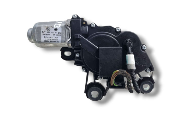 Турбина Двигатель стеклоочистителя заднего стекла Skoda Fabia Mk2 (5J) 5J7955711A для двигателя CAYC