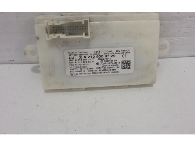 Блок управления A2129009729   Mercedes-Benz A W176