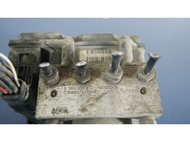 Pojistková skříňka Řídící jednotka BSM 0256231312, 0256231312 Fiat Panda II 2003