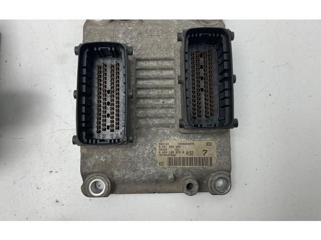 Комплект блоков управления 0261208206, 00551952720 Fiat Idea