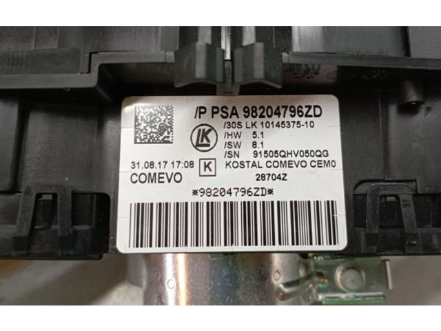 Подрулевой шлейф SRS 98204796ZD, 1014537510 Citroen C3 Aircross