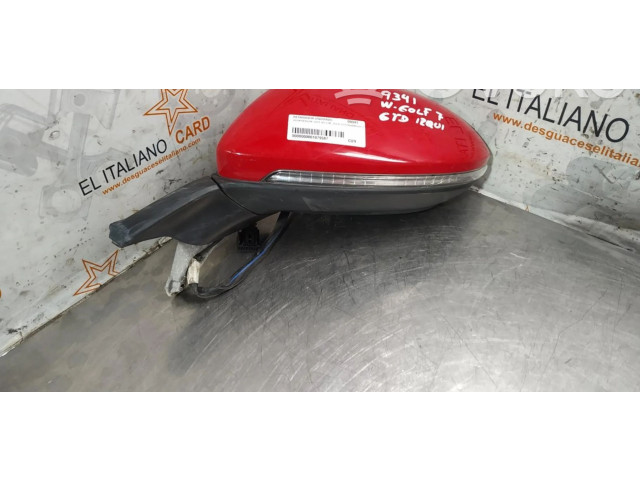 Зеркало электрическое Volkswagen Golf VII 2013 - 2019 года