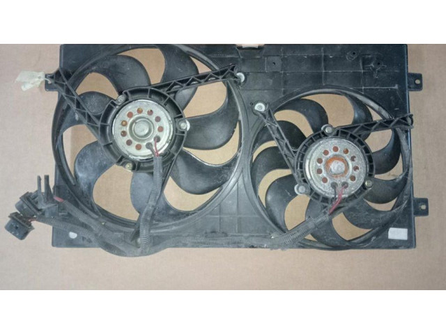 Вентилятор радиатора 6X0959455C, 999-U43699 Skoda Fabia Mk2 (5J)