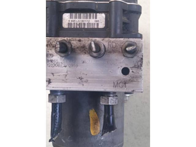Блок управления АБС 9674804480   Citroen Berlingo