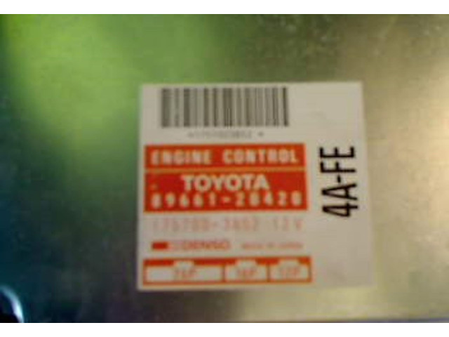 Řídící jednotka 896612B420   Toyota Carina T190 1992