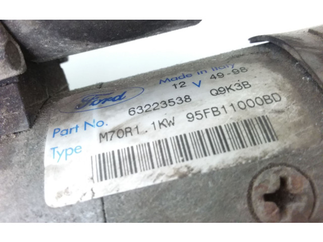 Стартер  95FB11000BD, 63223538   Ford Ka
