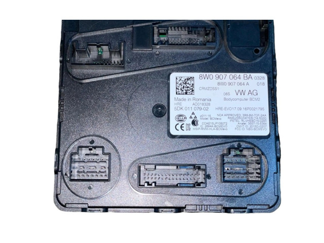 Блок комфорта 8W0907064BA, 8W0907064BH   Audi A5   