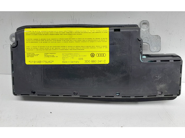 Подушка безопасности в сиденье 3D0880241C   Volkswagen Phaeton