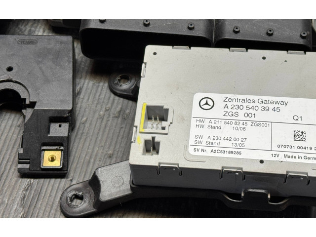 Řídící jednotka A2721536091, 0261209284 Mercedes-Benz SL R230 2007