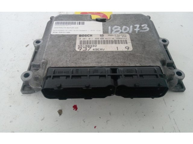 Řídící jednotka 0281011488 Alfa Romeo 166 2005