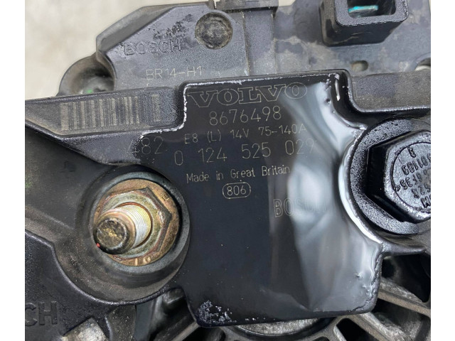 Генератор 8676498, 0124525029   Volvo XC90      