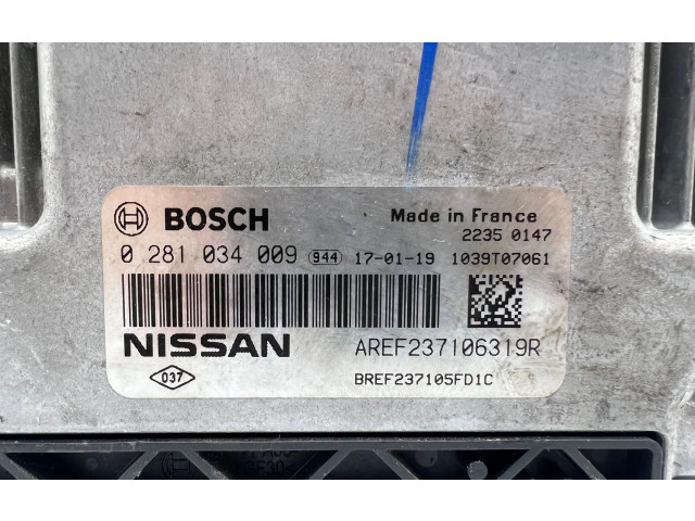 Řídící jednotka 0281034009, ARF237706319R Nissan Micra K14 2017