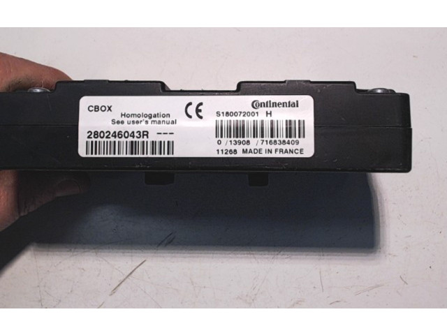 Блок управления 280246043R, 280246043R Renault Twingo II