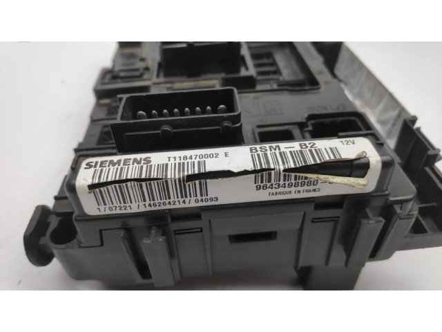 Блок управления двигателя 9643498980-00 Peugeot Partner