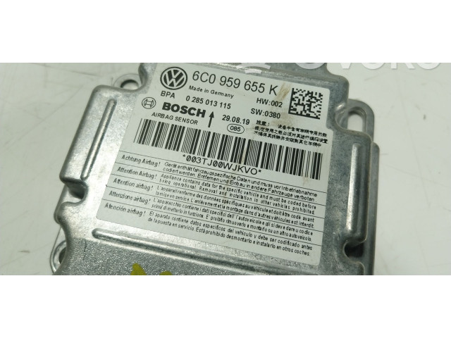 Блок подушек безопасности 6C0959655K, 6C0959655K   Skoda 