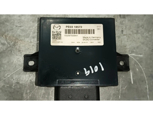 Блок управления двигателя PE0318572, MODULOELECTRONICO Mazda 3 II