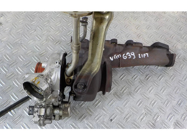 Turbodmychadlo Турбина A6510900186, 016314 Mercedes-Benz Vito Viano W639 651940