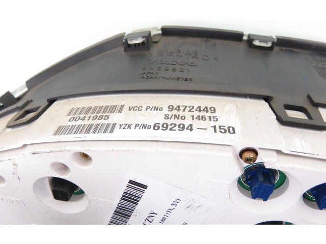 Панель приборов 69294150, 9472449   Volvo S80       