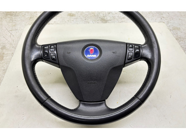 Руль Saab 9-5  2006 - 2010 года 12757531A3, 3054311      