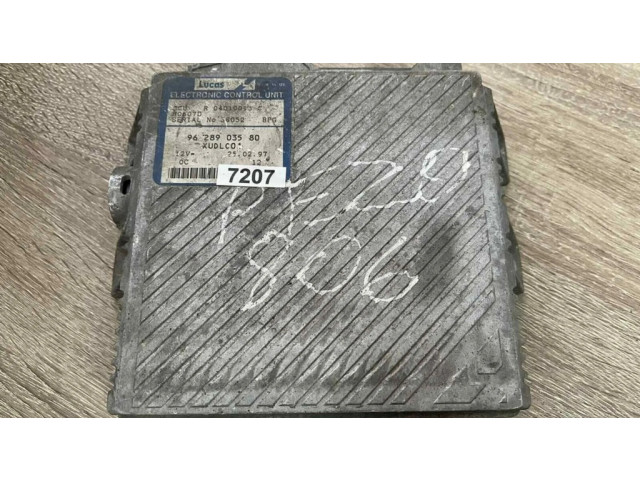 Řídící jednotka 9628903580 Peugeot 806 2001