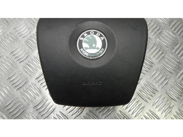 Подушка безопасности водителя 6Y0880201J, M2893 Skoda Superb B5 (3U)