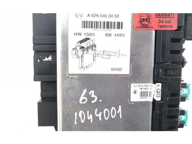 Блок предохранителей  05045139, A2305454032   Mercedes-Benz SL R230    