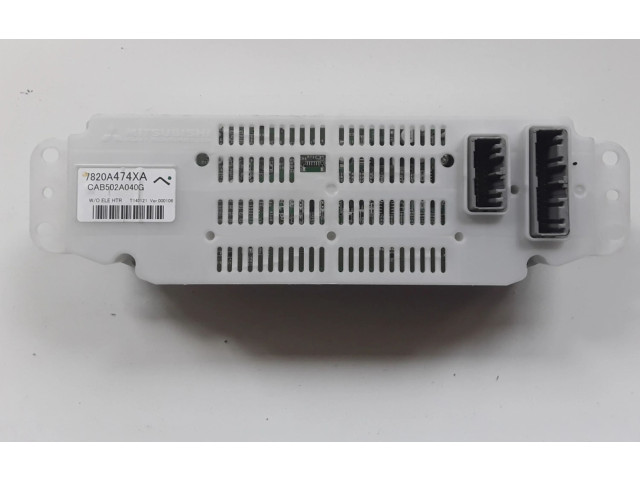 Модуль блока управления кондиционером 7820A474XA Mitsubishi Outlander