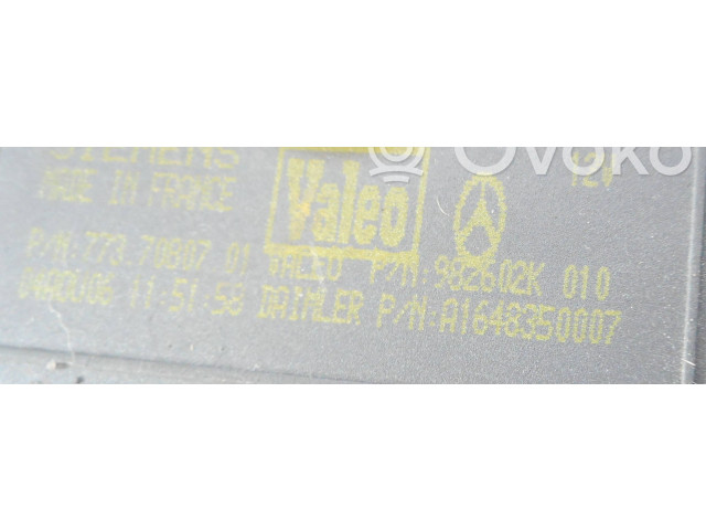 Вентилятор печки    A1648350007   Mercedes-Benz ML W164