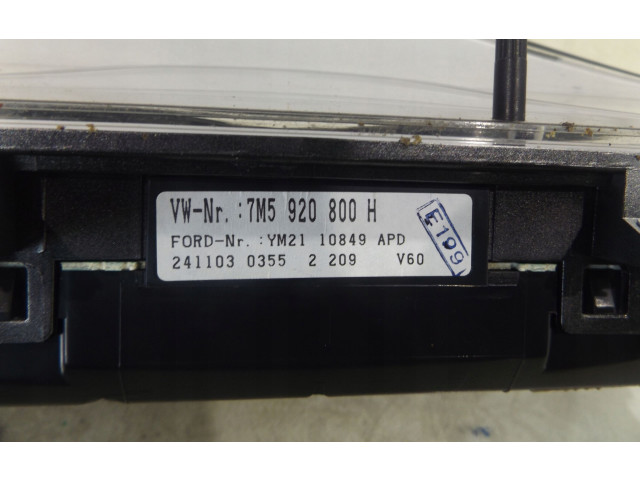 Панель приборов 7M5920800H Ford Galaxy