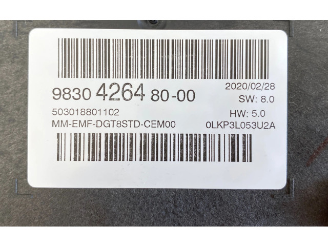 Дисплей 9830426480, 503018801102 Citroen Berlingo