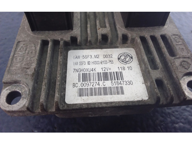 Řídící jednotka IAW5SF3M2D032, IAW5SF3M2D032 Fiat Punto (199) 2010