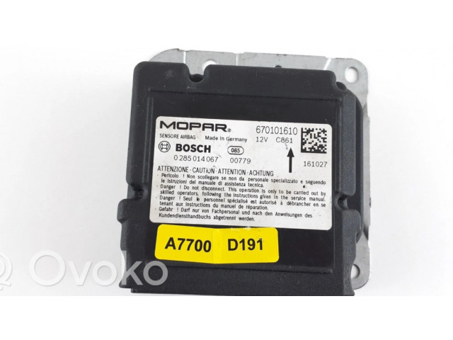 Блок подушек безопасности 670101610, 0285014067 XPeng G3