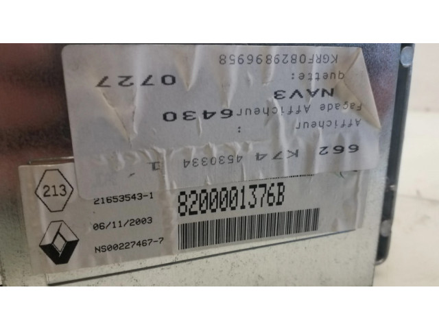 Дисплей    8200001376B   Renault Laguna II