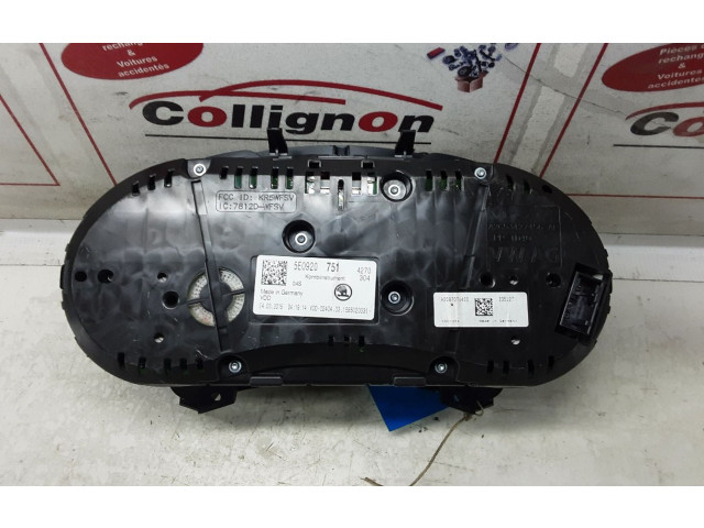 Панель приборов 5E0920751, 5E0920751 Skoda Octavia Mk2 (1Z)
