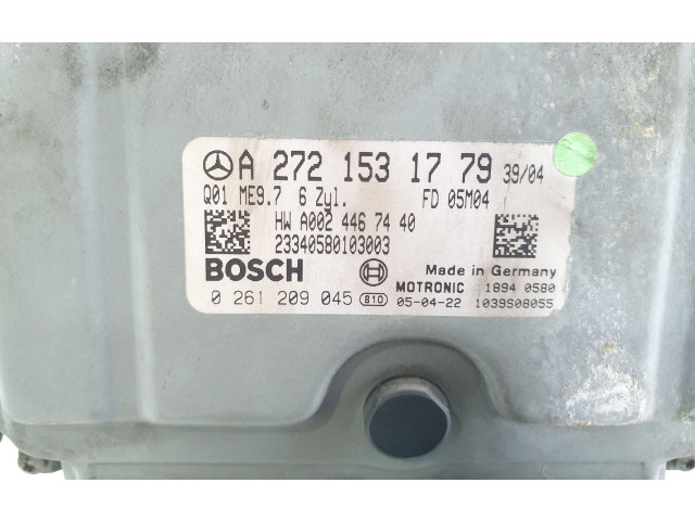 Комплект блоков управления A2721531779, A0024467440   Mercedes-Benz ML W164