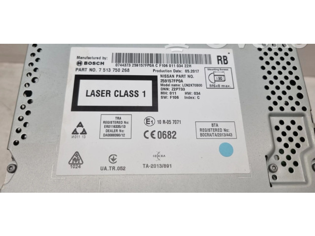 Радио/ проигрыватель CD/DVD / навигация