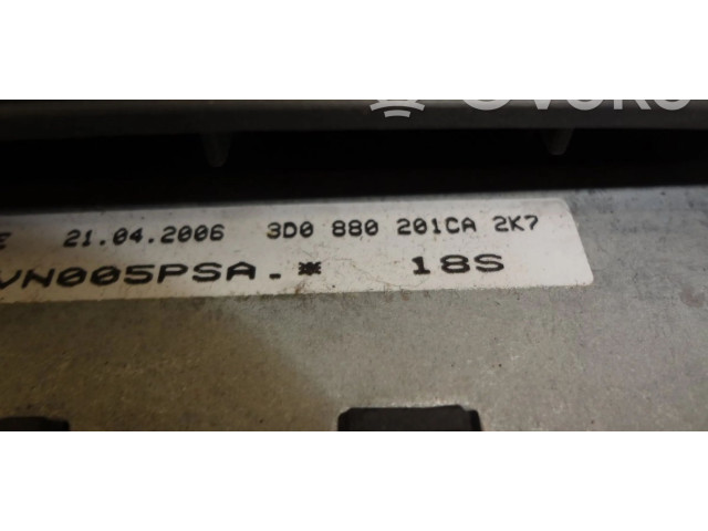 Подушка безопасности водителя 3D0880201CA Volkswagen Phaeton