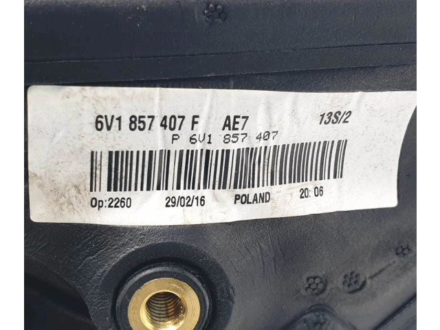 Зеркало электрическое Skoda Fabia Mk3 (NJ) 2015 - 2021 года