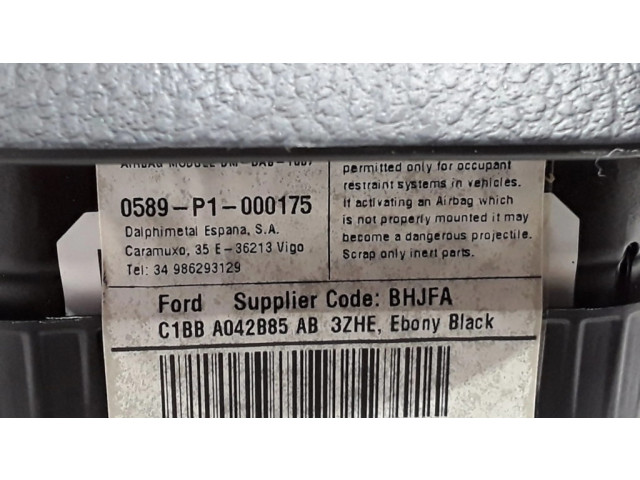 Подушка безопасности водителя C1BBA042B85AB, 0589P1000175 Ford Fiesta
