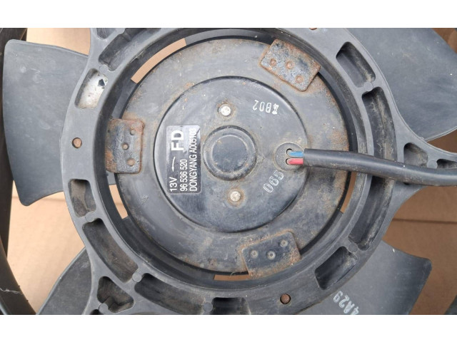 Вентилятор радиатора     96536520    Chevrolet Aveo 